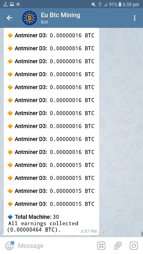 Payments for Bots