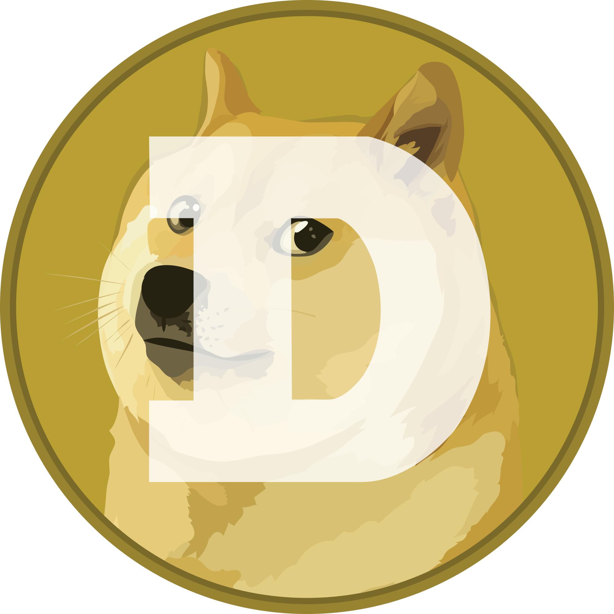 DOGECOIN (DOGE) Logo PNG Vector (SVG) Free Download