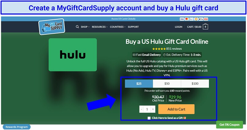 How to Pay for Hulu from Outside the US | PrivacySharks