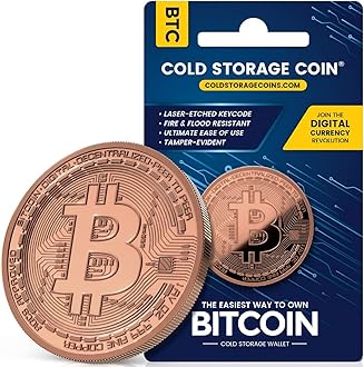 Bitcoin Cold Storage Wallet PURE COPPER