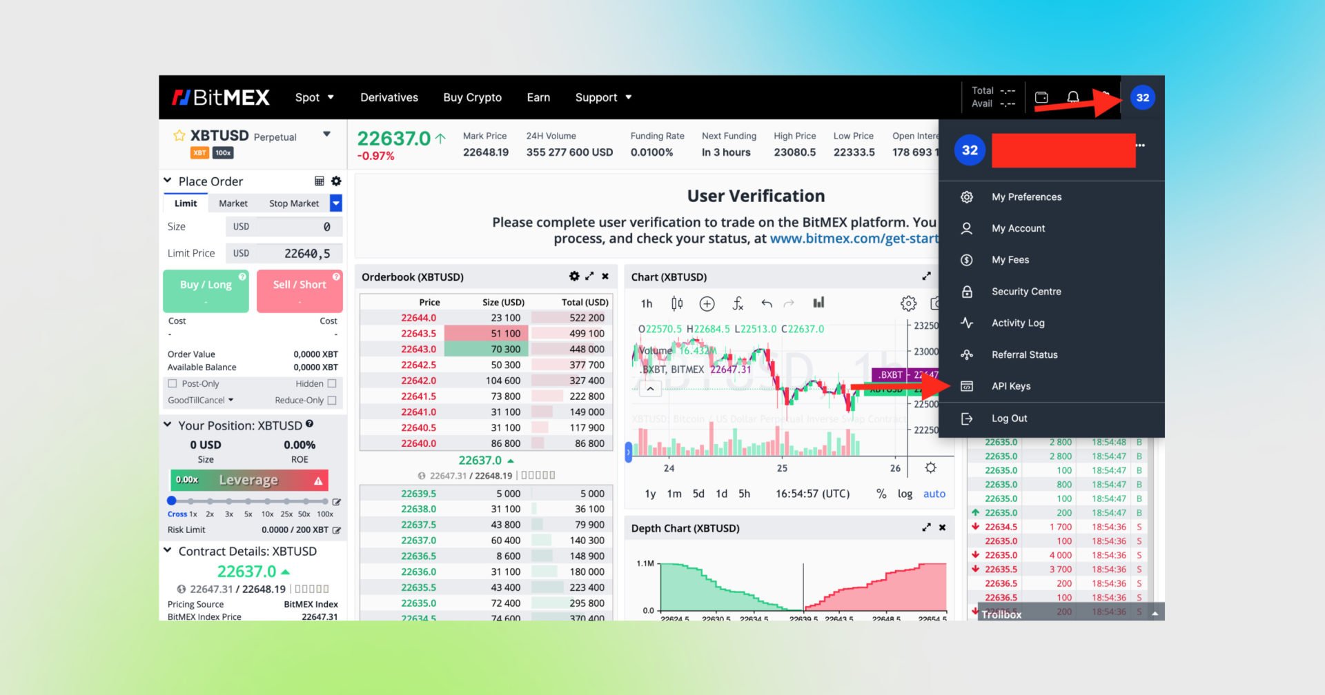 BitMEX API : Support Desk