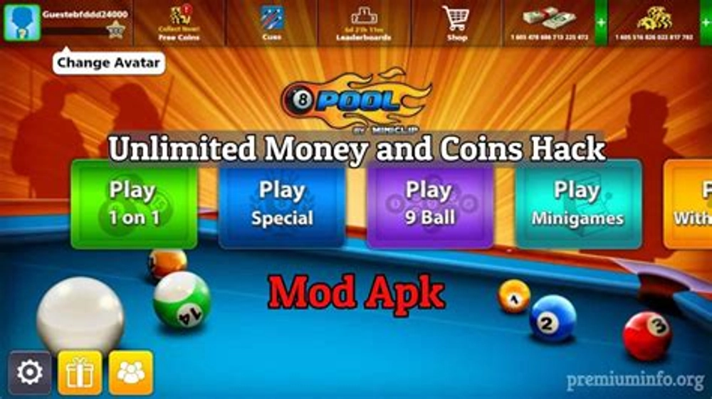 8 Ball Pool Shop