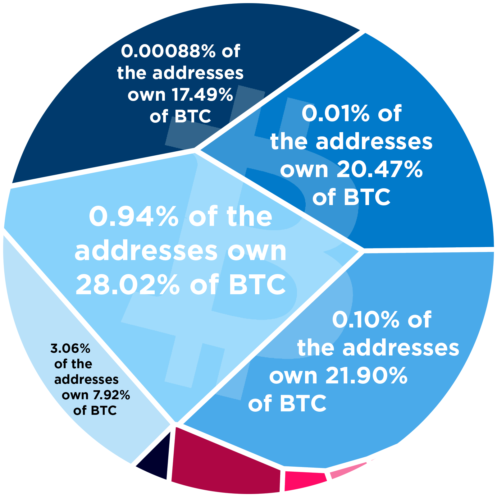 The Bitcoin Wealth Distribution