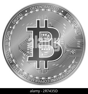 Page 6 | Bitcoin silver coin Vectors & Illustrations for Free Download | Freepik