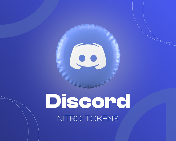 Discord Nitro Tokens 1 Month - Cheap Discord Boost - Be Smart Buying Cheaper Nitro