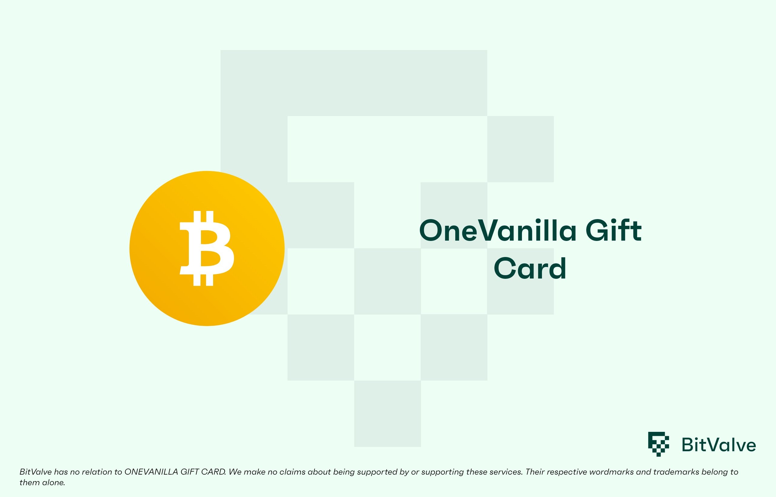 Buy bitcoin with OneVanilla gift card | How to buy BTC with OneVanilla Gift Cards | BitValve