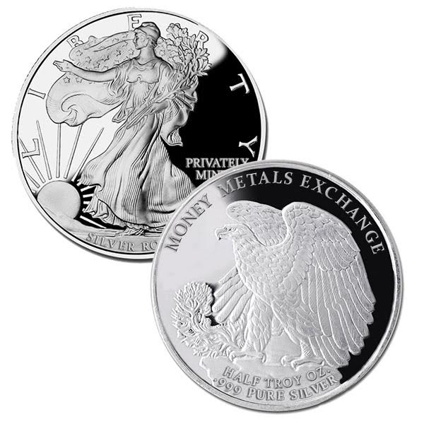 1 oz Liberty Eagle Patriotic Design | SilverTowne