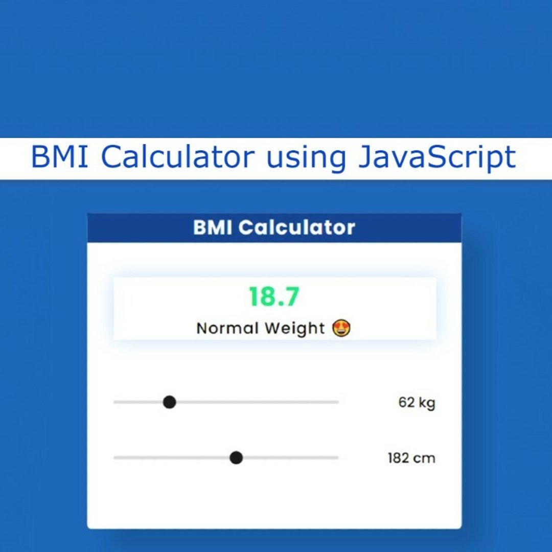 How to Create a Simple BMI Calculator in JavaScript | SourceCodester