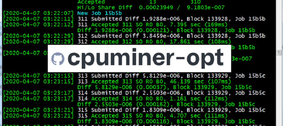 CPU mining : Awesome Miner