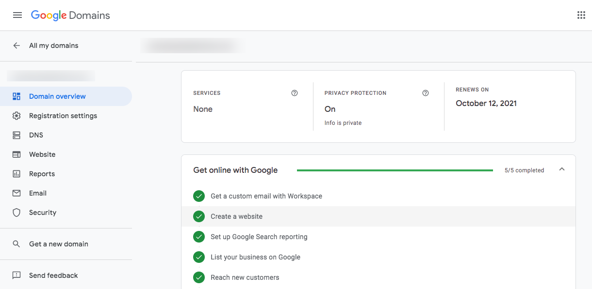 Purchase a domain when you sign up for Google services - Google Workspace Admin Help