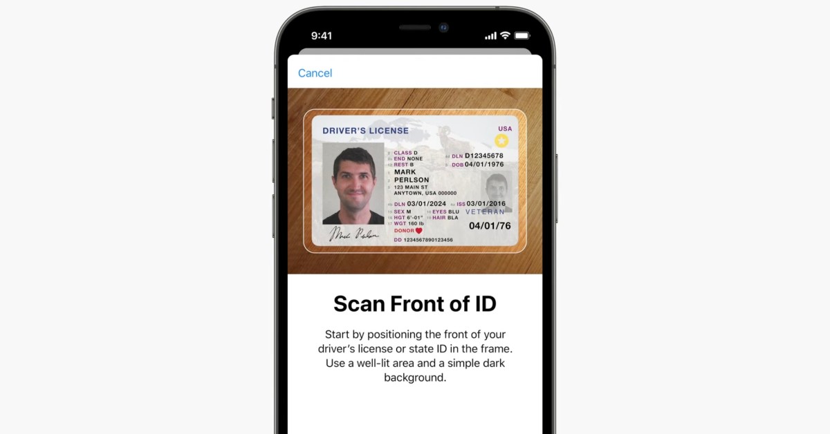 Pages - Maryland Mobile ID in Apple Wallet