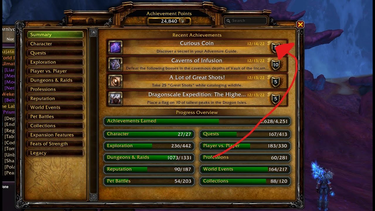 Curious Coin - Achievement - World of Warcraft