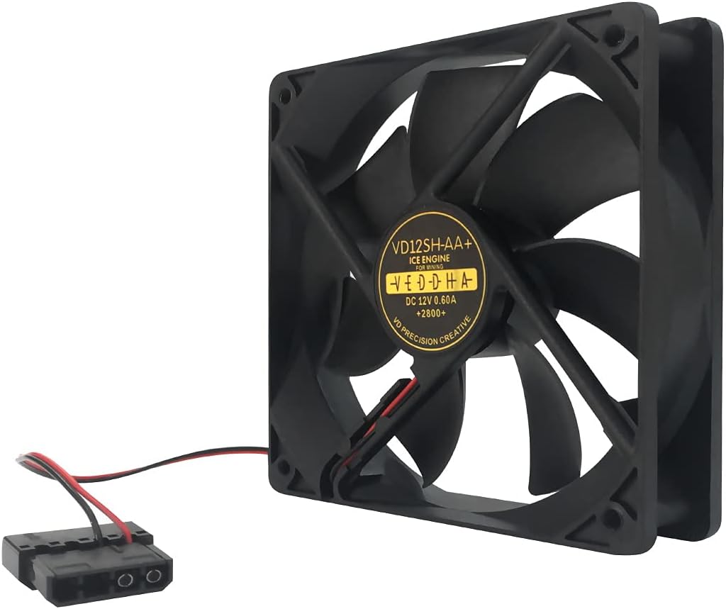 Cooling Miner Fan RPM (CFM) mm/4in for GPU Mining Rig — Tupavco