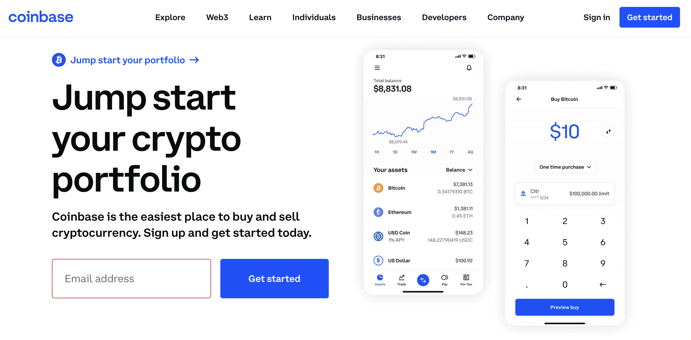 ‎Coinbase: Buy Bitcoin & Ether on the App Store