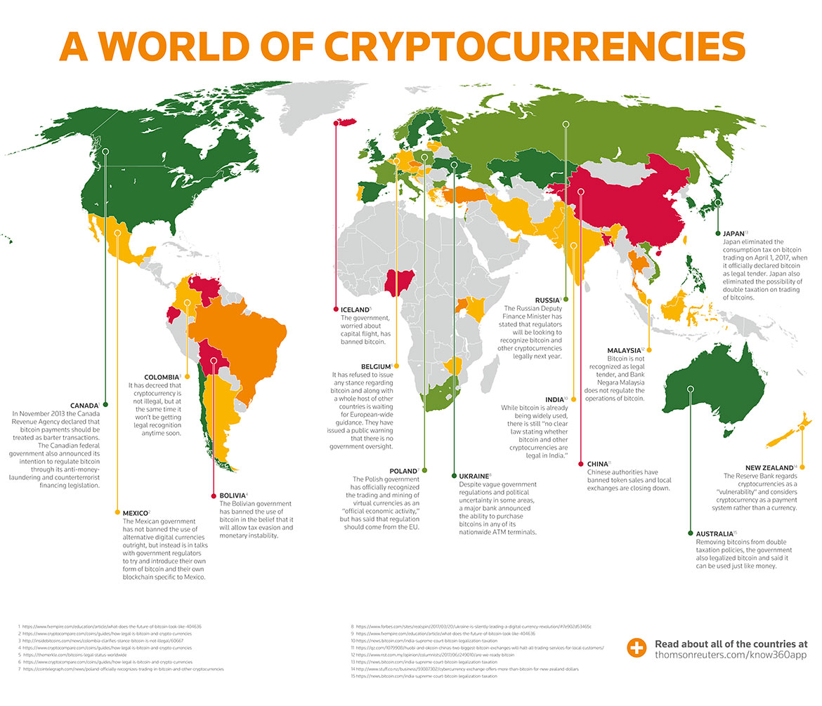 Cryptocurrency Regulations Around the World I ComplyAdvantage