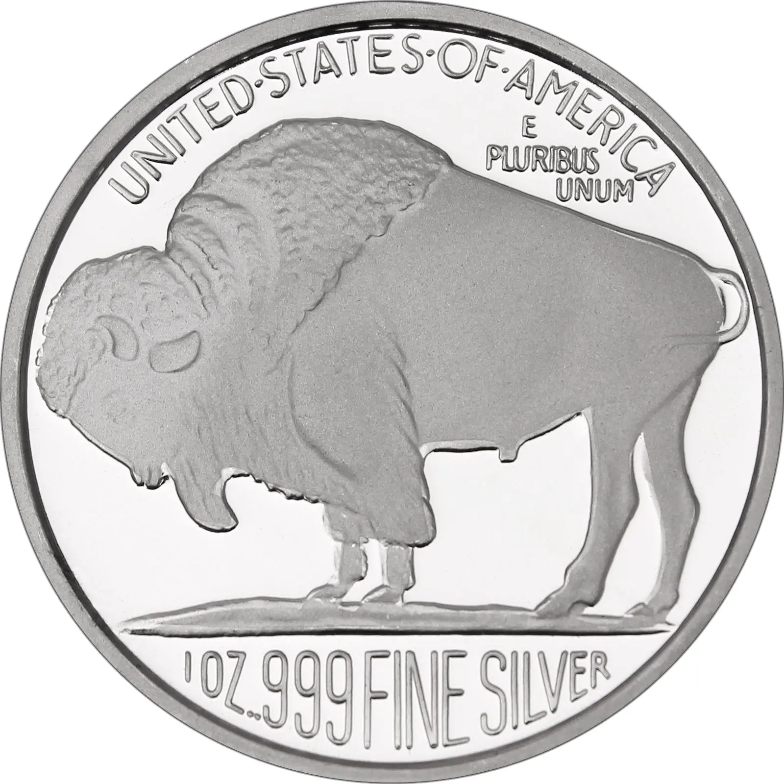 1 oz SilverTowne Buffalo Silver Round | LCR Coin