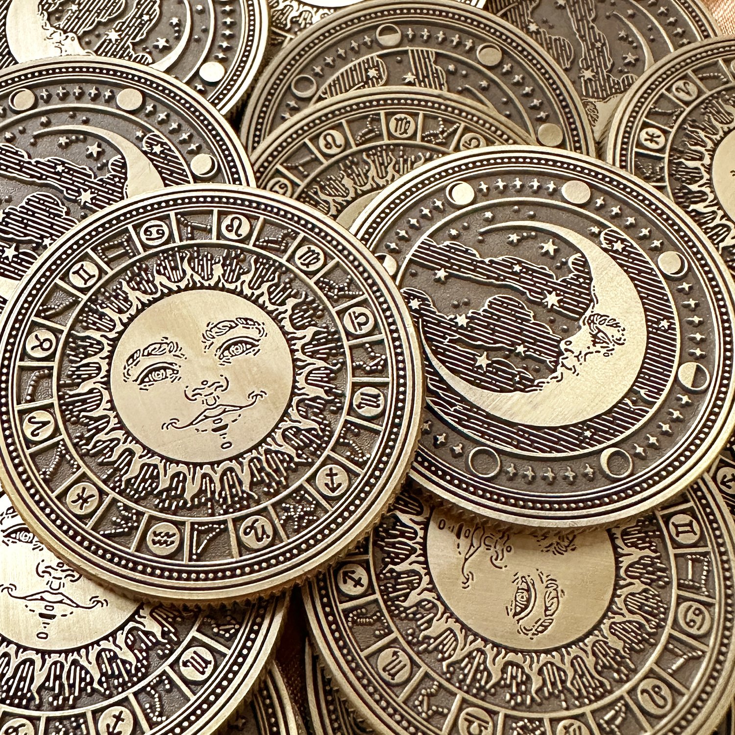 Buy Your Sun & Moon Coin (Free Shipping) - Merchoid