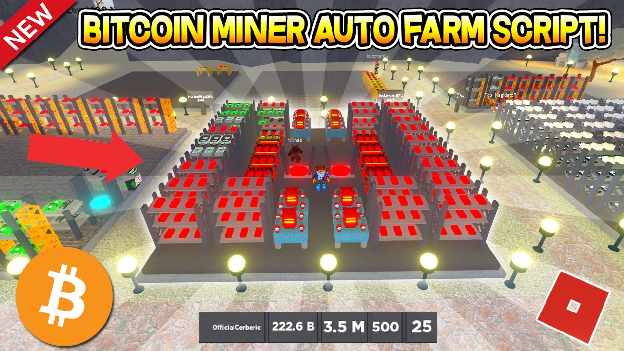 [🔥NEW!] Bitcoin Miner ⛏️ - Roblox