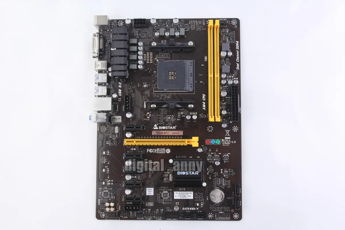 Biostar Digs In With New AMD AM4 Crypto Mining Motherboard | Tom's Hardware