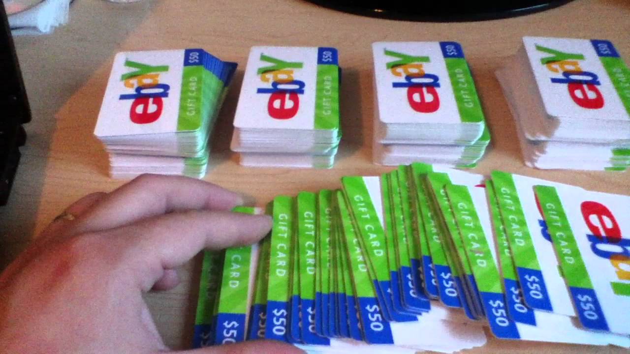 How to sell gift cards - The eBay Community