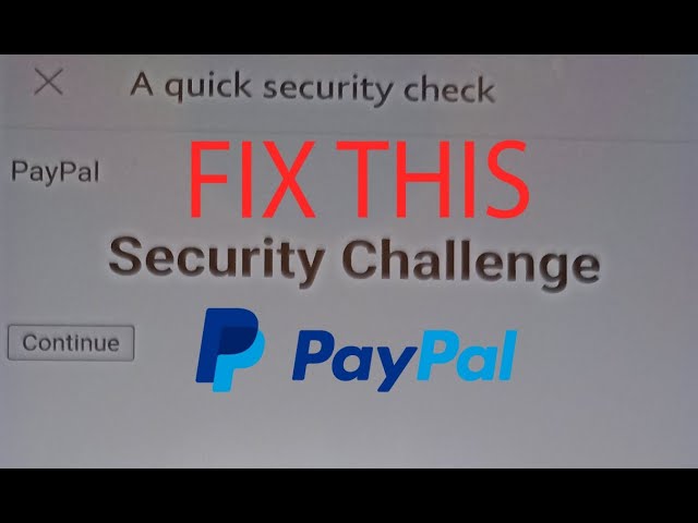 Cannot sign into paypal account online - Microsoft Community