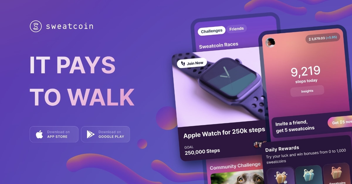 ‎Sweatcoin Walking Step Counter on the App Store