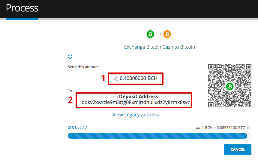 BCH to BTC Exchange | Convert Bitcoin Cash to Bitcoin on SimpleSwap