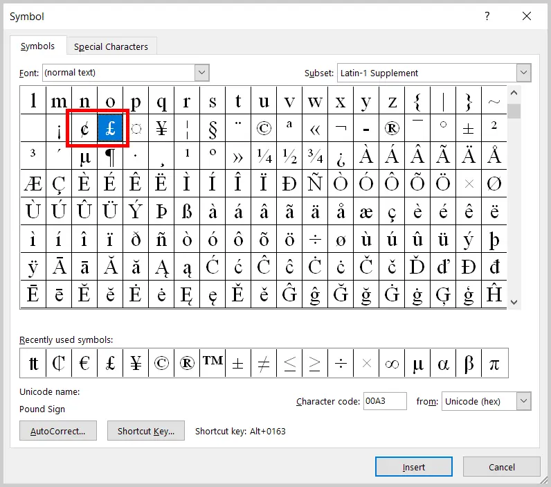 Currencies Unicodes | Unicode Characters