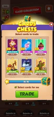 How to Exchange Cards for New Chests in Coin Master - Playbite