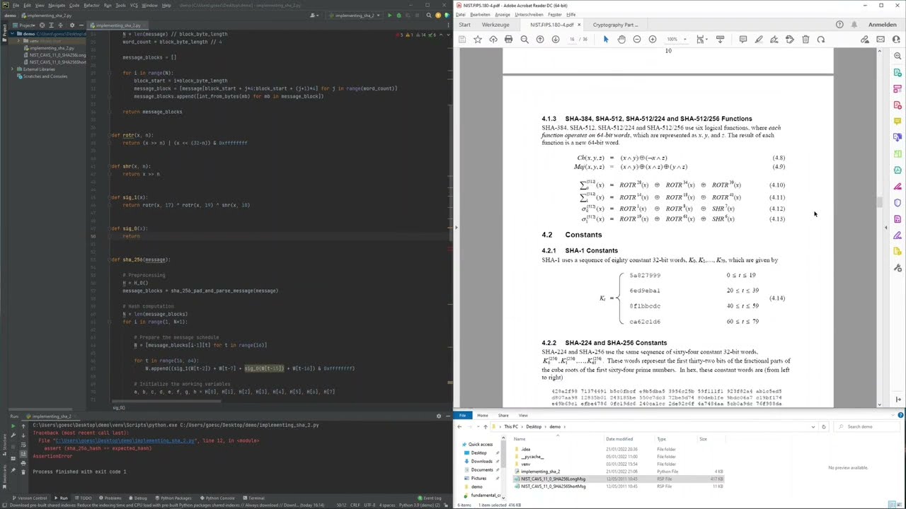 Generate SHA hashing using Python 3 – KIDS Information Center