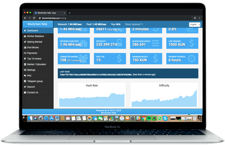 HOME POOL Solo - the ultimate solo mining software without Fee for Ethash algo