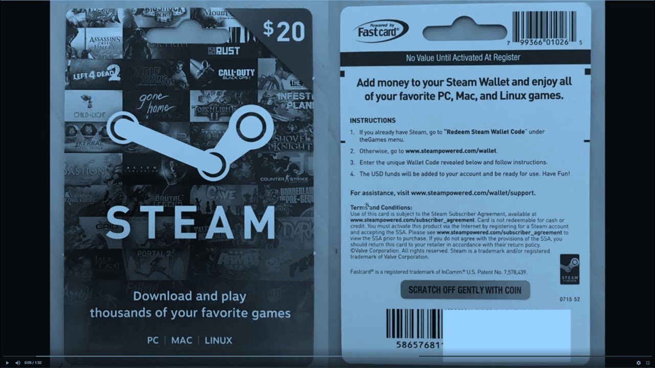 Steam Gift Cards