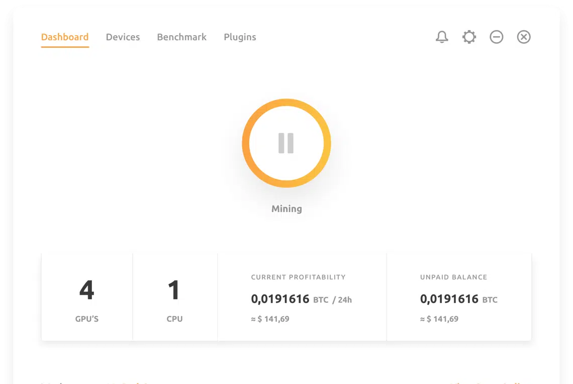 CPU/GPU Mining | NiceHash