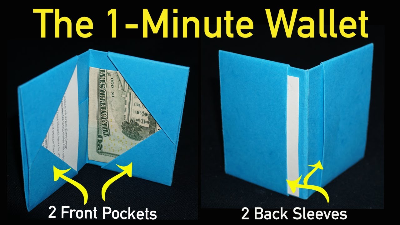 How to Make a Slim Paper Wallet at Home - Green Banana Paper