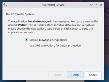 How to Turn Off KDE Wallet?