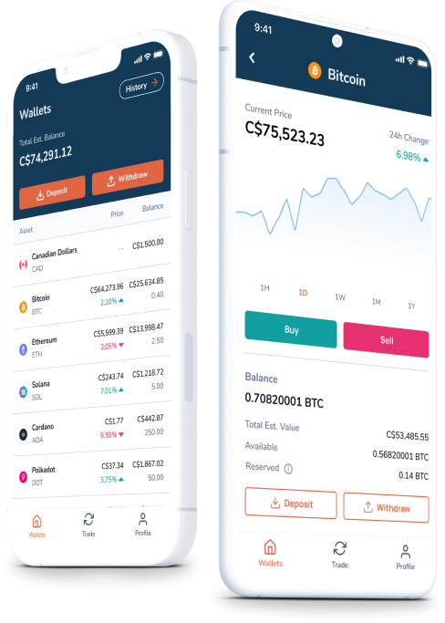 BTCCAD Bitcoin Canadian Dollar - Currency Exchange Rate Live Price Chart