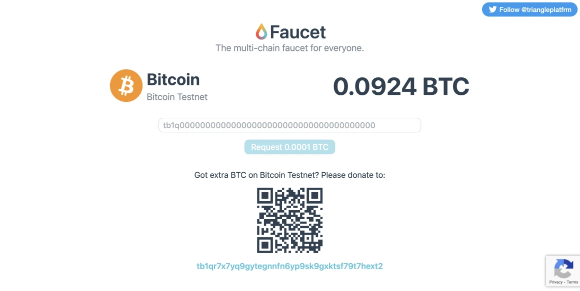 Bitcoin Testnet Faucets · GitHub