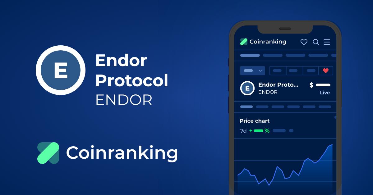 Endor Protocol Token Price Today US | EDR to USD live, Charts, Market Cap, News - Sahi Coin