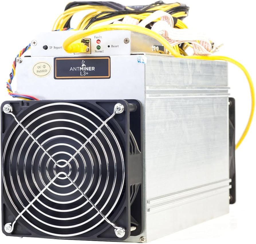 cryptolove.fun: AntMiner L3+ ~MH/s @ W/MH ASIC Litecoin Miner : Electronics