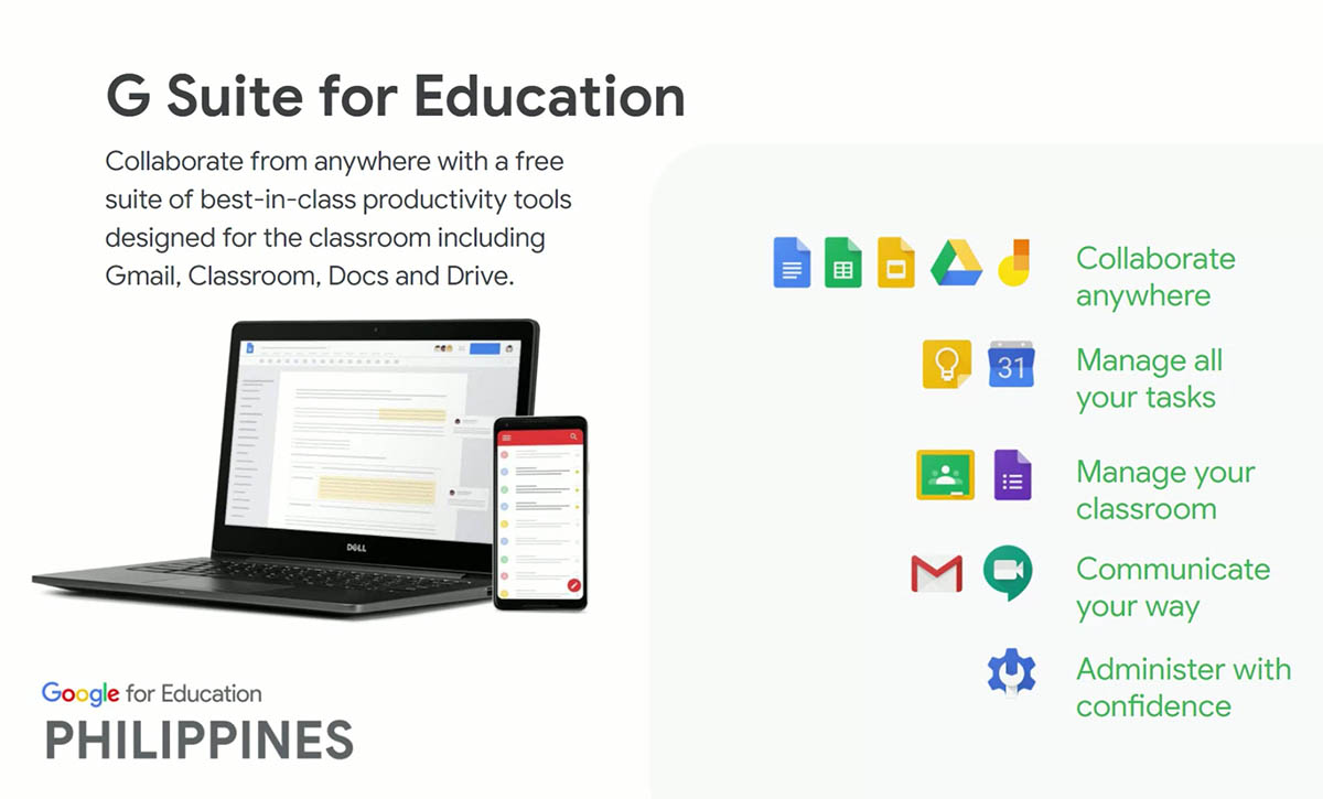 Lourdes School Of Mandaluyong selects Google Workspace (Formerly Google G-Suite) for Collaboration