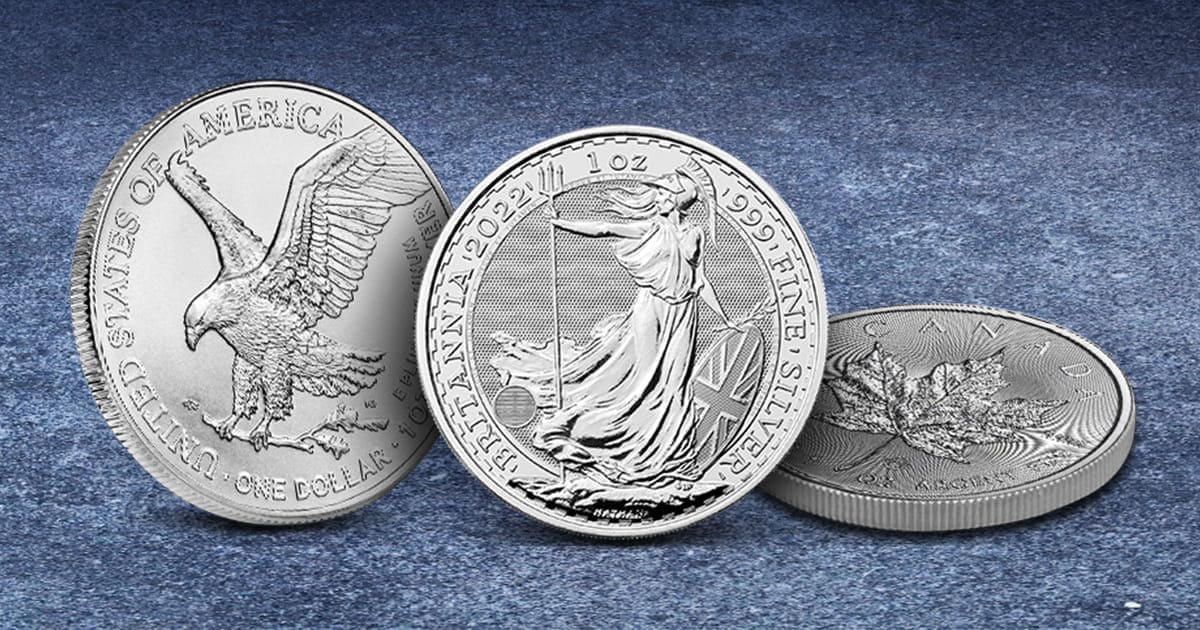 Five Best Silver Bullion Coins for UK Investors | Atkinsons Bullion