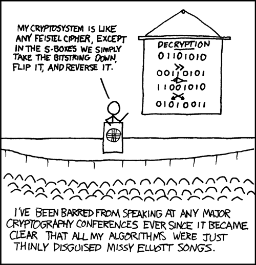 Bitcoin address - explain xkcd