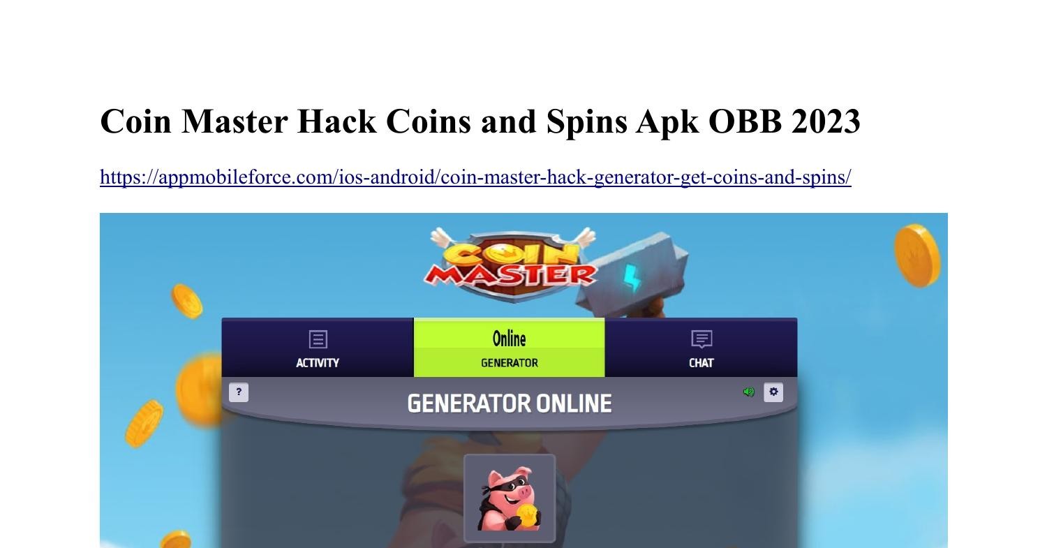 Download & Install Coin Master Mod Apk APK file