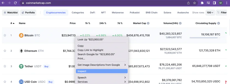 Use Google Finance to Get Crypto Prices in Sheets | Layer Blog