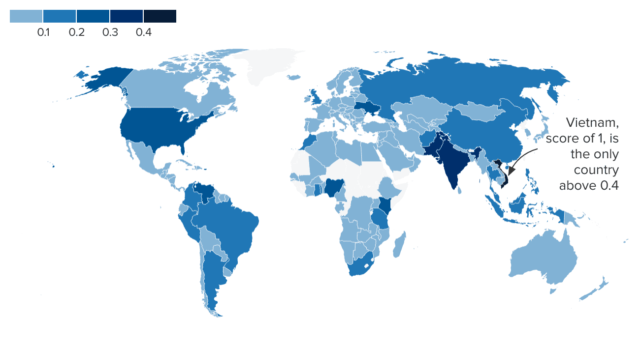 List of Countries Where Bitcoin/Cryptocurrency Is Legal & Illegal