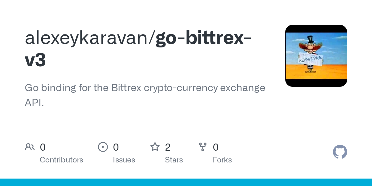 bittrex package - cryptolove.fun - Go Packages