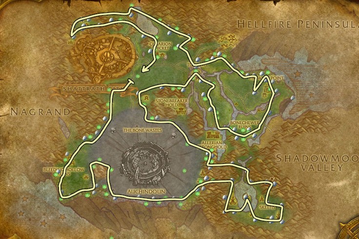 Fel Iron Ore Farming Routes - Guide - WoW-professions