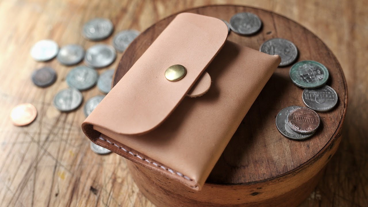 Folding Coin Purse (Deluxe Large) - Leathersmith Designs Inc.