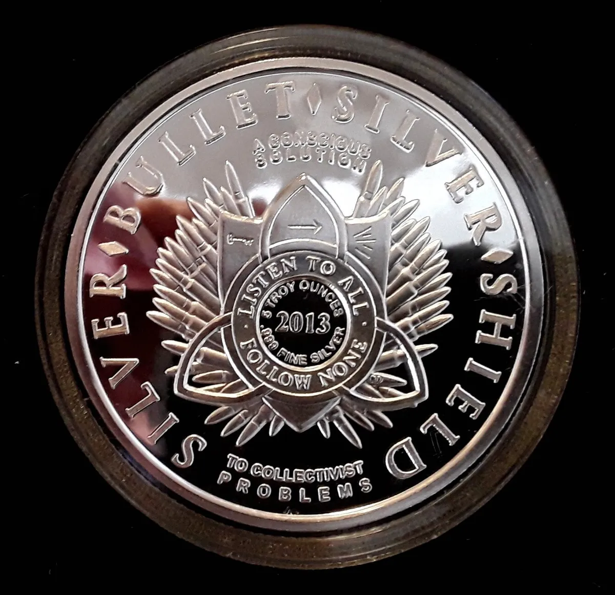 1 oz Fine Silver Coin Cannabis 