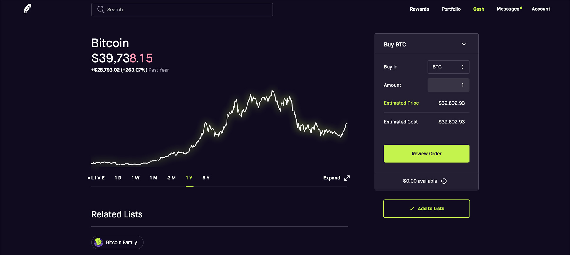 Buy crypto with Robinhood Connect | Robinhood